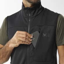 Millet Hiking Vest Lokka Vest III (lightweight fleece knit material, space-saving, functional) ivy green Men